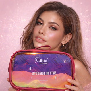 Callista Beauty Makeup Neon Bag